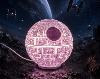 3D Printed Death Star – Galactic Decoration for Saga Fans