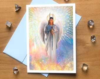 Angel Note Card | Etsy