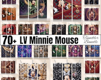 70+ Luxury Mickey Tumbler Wrap Bundle, Fashion Zipper Sublimation PNG, Cute Mouse 20oz Skinny Tumbler l Luxury 20oz Skinny Tumbler Wrap PNG