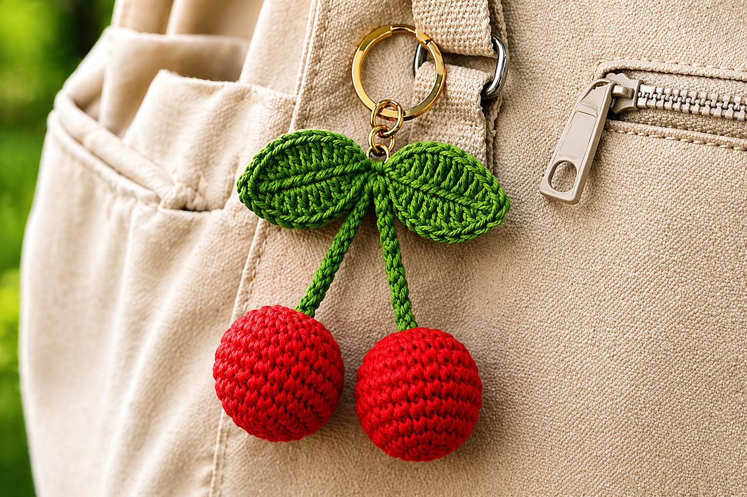 かぎ針編みのフルーツチャーム - Etsy 日本