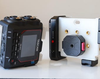3D Printed Cage for Tascam FR-AV2 Field Recorder