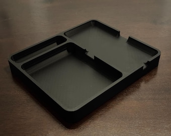 Minimalist Everyday Carry Organizer Tray (Phone + Keys + Wallet Dock)