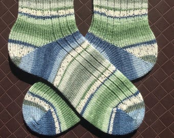 Jill2 Hand Cranked Knit Socks