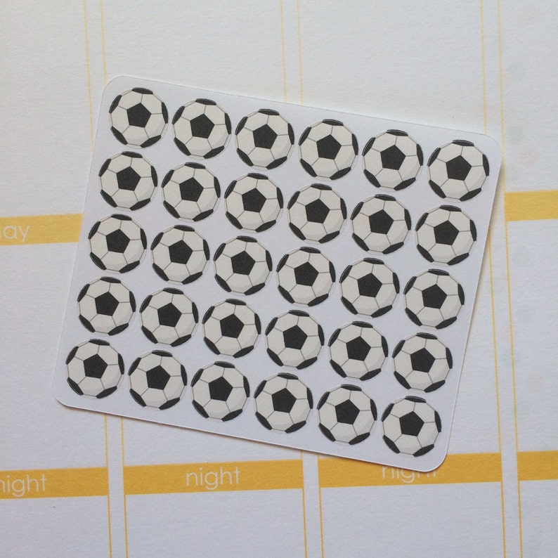 Sports Stickers Soccer Planner Stickers Sports Planner Etsy