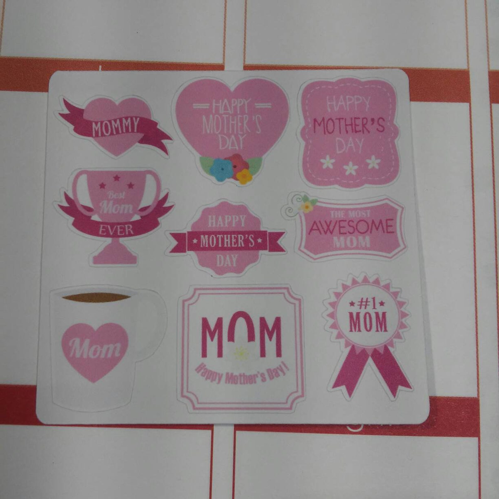 Mothers Day Planner Sticker Sampler Mothers Day Stickers Mom | Etsy