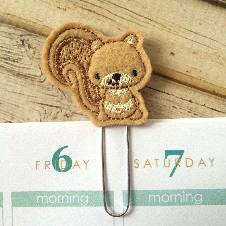 Squirrel Gift Squirrel Lover Gift Squirrel Bookmark Etsy