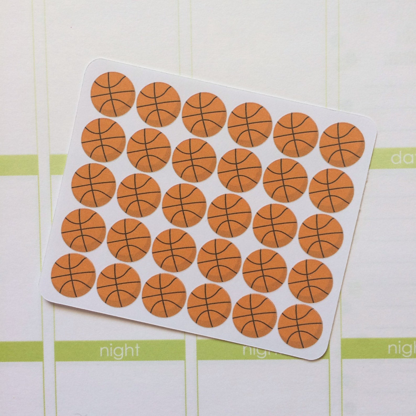 Sports Stickers Basketball Planner Stickers Sports Planner Etsy