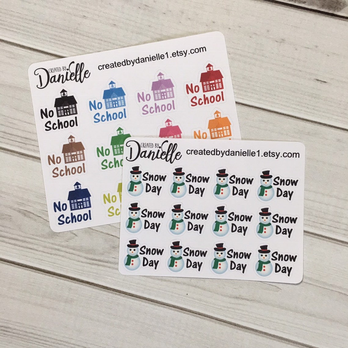 No School Planner Stickers Teacher Planner Stickers Planner | Etsy