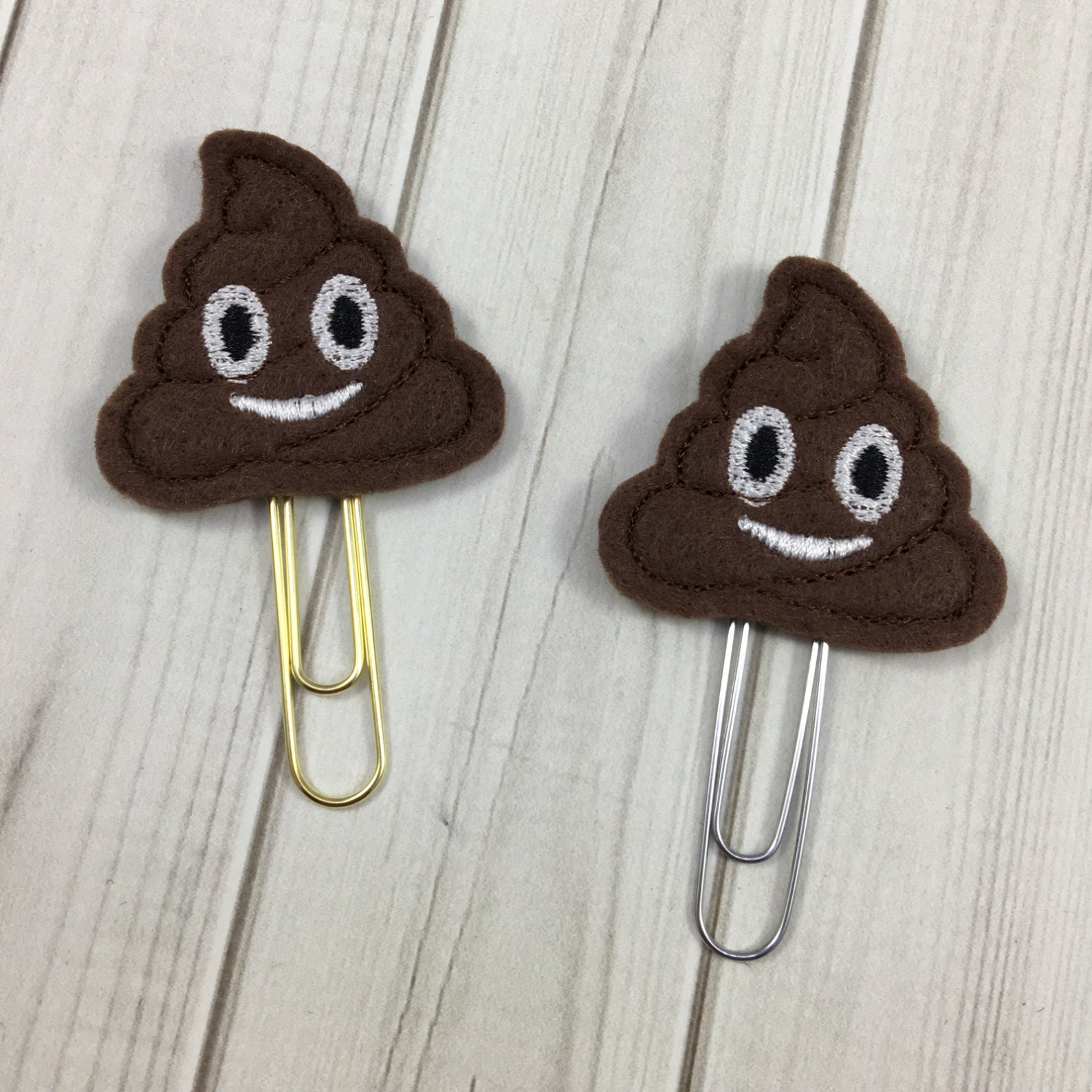 Poop Gag Gift Idea Unique Bookmark Funny White Elephant Etsy