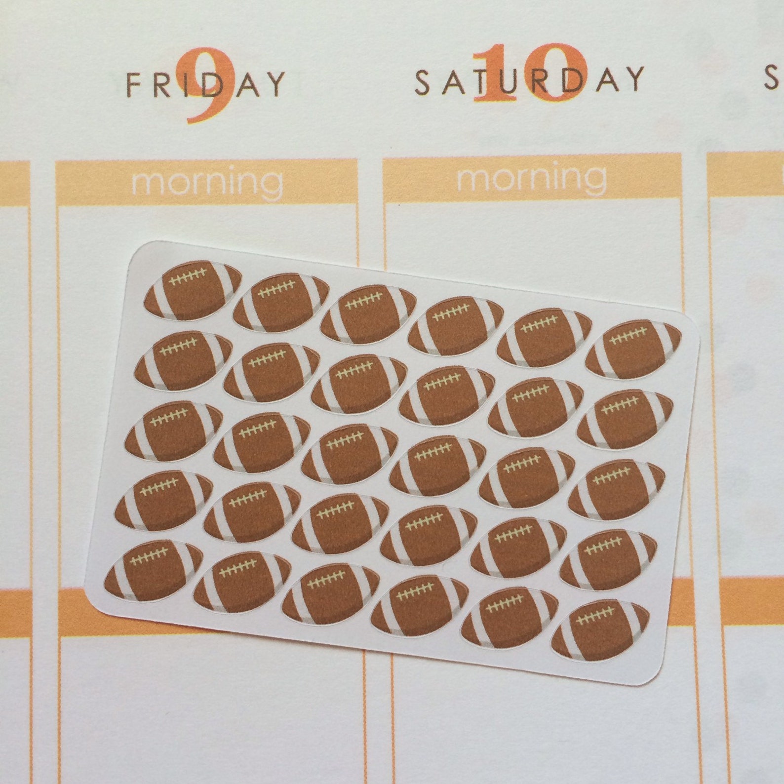 Sports Stickers Football Planner Stickers Sports Planner Etsy