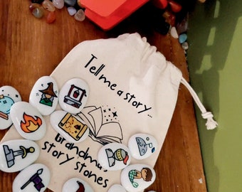 Personalized FANTASY Story Stones- a great learning gift for kids!