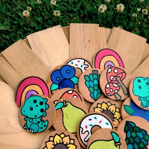Wooden memory game | hand painted toys | toddler learning games