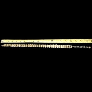 JBK Camrose & Kross Gold Gerippt Kristall Halskette Armband Set Jackie Kennedy Bild 10