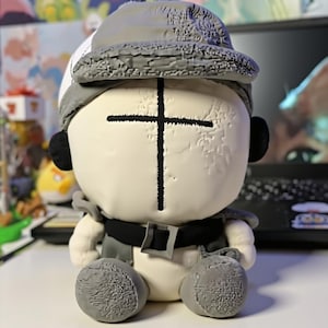 Anime Madness Combat Plush | Soft Collectible Fan-Made Doll | Gift for Anime & Game Fans