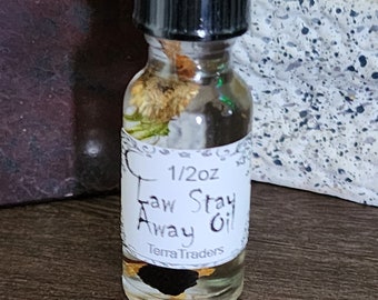 Law Stay Away Hoodoo Conjure Oil