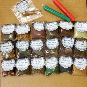 Hoodoo Deluxe Rootwork Kit Herbs Conjure Witchcraft Wicca Magick Supplies Gift Set