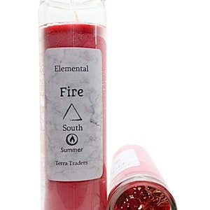 Fire Elemental Altar Candle