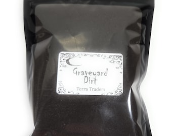 Graveyard Dirt  | Hoodoo Powder | 4 oz.