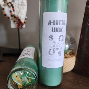 A Lotto-Luck Candle Novena Lottery Hoodoo