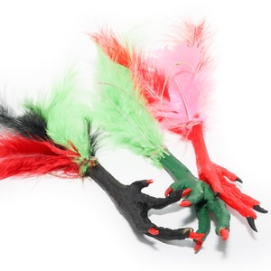 Chicken Foot Hoodoo  Black Red or Green