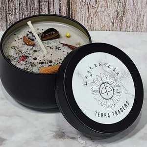 Lughnasadha Sabbat Container Candle