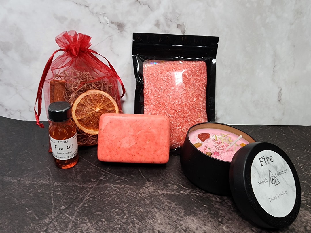 Fire Elemental Kit | Wiccan Gift Set - Etsy