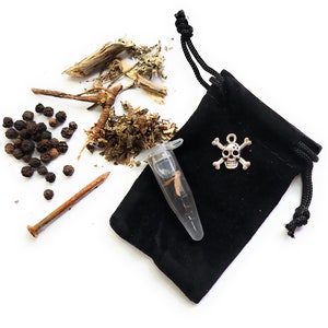Hex Mojo Gris-Gris Bag Hoodoo Rootwork Conjure Witchcraft Magick Gift