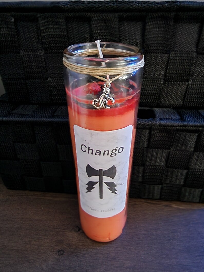 Chango Charged and Loaded Hoodoo Orisha Candle - Etsy