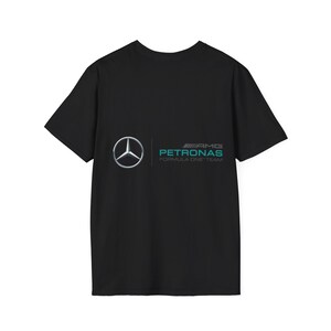 Young Racing Driver Portrait T-Shirt | Mercedes Petronas Motorsport Tee image 2