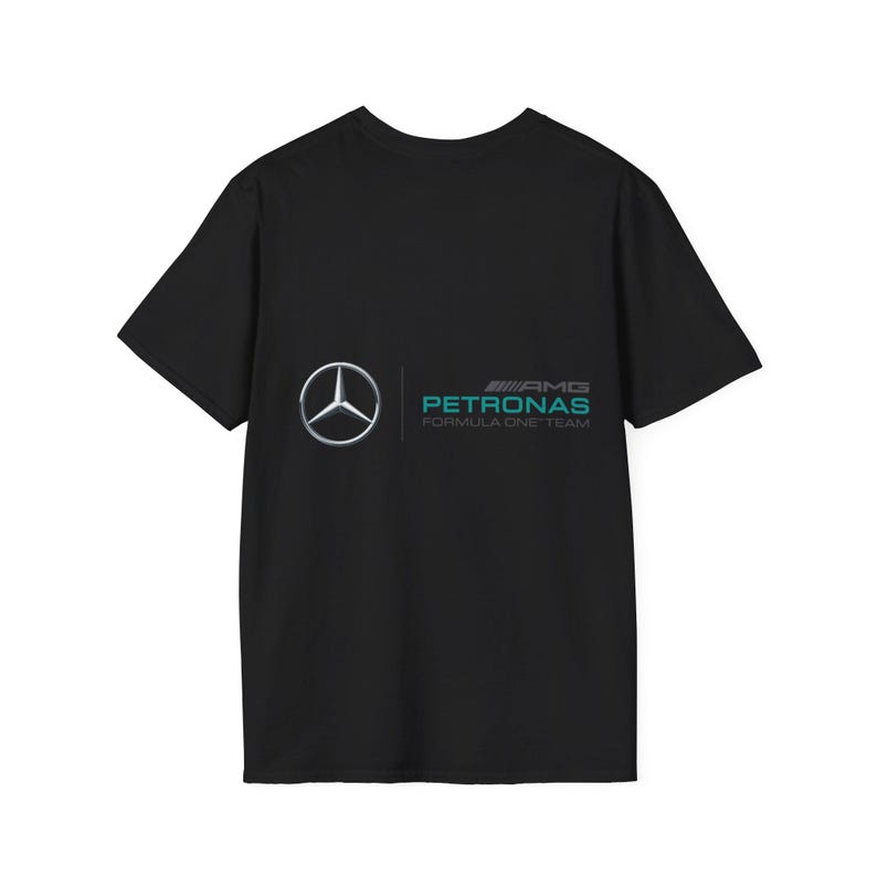 Young Racing Driver Portrait T-Shirt | Mercedes Petronas Motorsport Tee image 2
