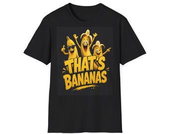 That's Bananas cartoon bananas T-Shirt | Funny fruit graphic tee