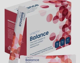 Unicity Balance NATURAL Mixed Berry, 30 Stick Packs
