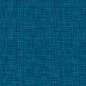 May include: A deep teal fabric featuring a subtle, repeating grid pattern composed of thin, darker blue dashed lines that intersect horizontally and vertically across the surface, creating a textured appearance with a consistent, woven-like aesthetic.