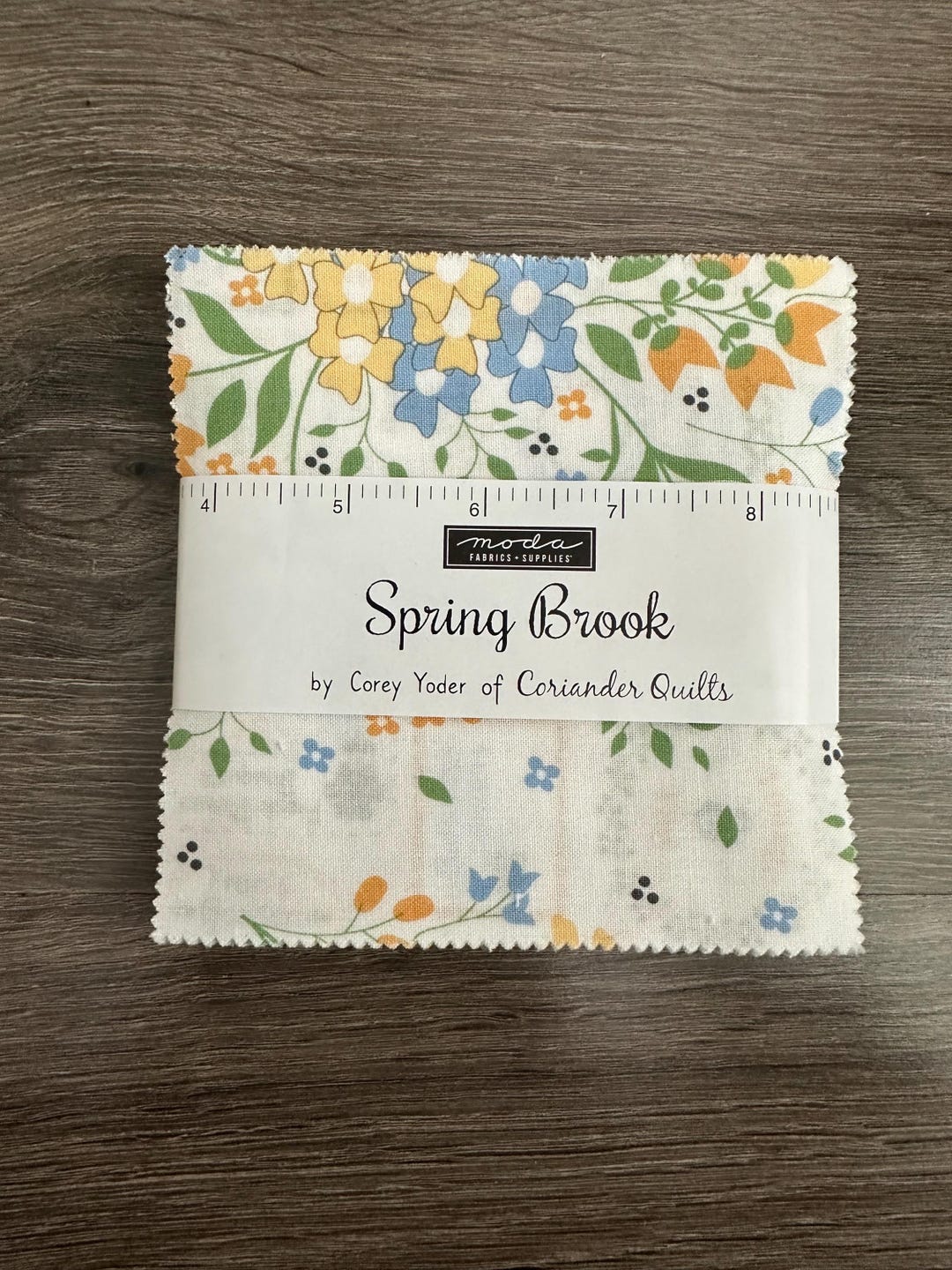 Springbrook Corey Yoder Spring Brook Moda Charm Pack 42 Squares by Corey Yoder - Etsy