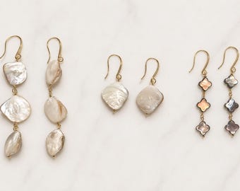 Pendientes de nácar