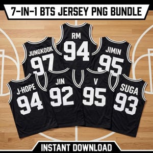 Jimin 95 Basketball Jersey - Etsy