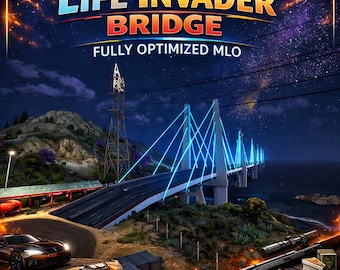 Life Invader Bridge | Fivem mlo | Mlo | Optimized| Roleplay | High quality|