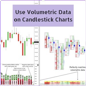 Indicador de barras de volumen de flujo de órdenes de NinjaTrader (descarga digital)
