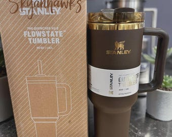Stanley Chocolate Gold Quencher 40oz Tumbler Flowstate H2.0 Factory Sealed