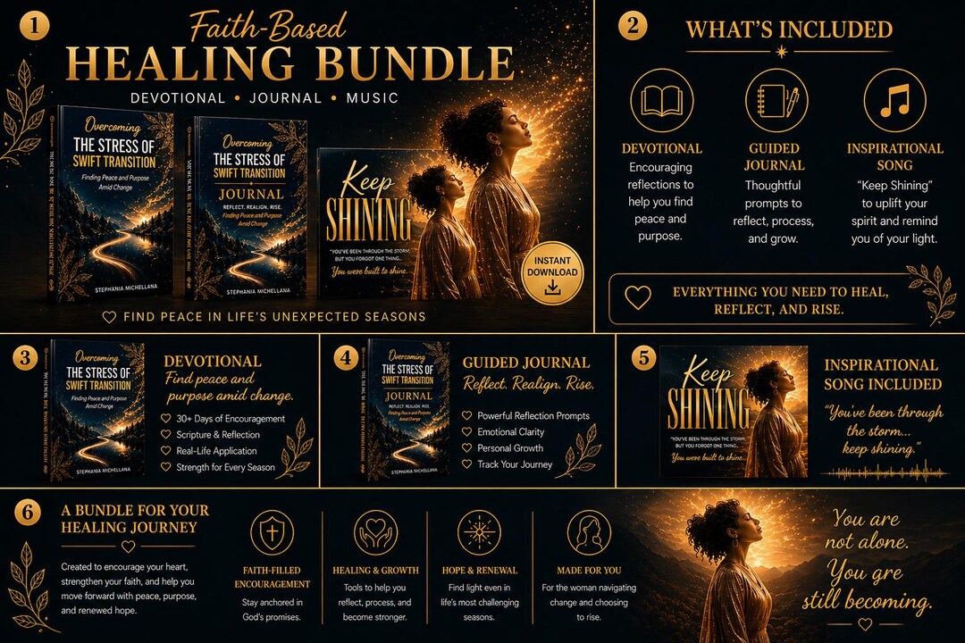 Faith Based Healing Bundle - Etsy