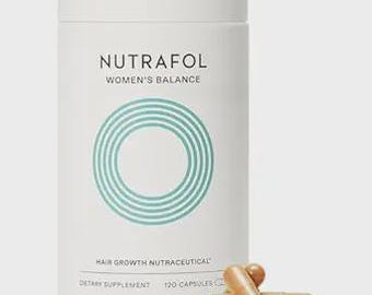 ニュートラフォル ウィメンズ バランス ヘアグロース サプリメント、45歳以上対象、臨床的に毛髪と頭皮をカバー、皮膚科医推奨 - 1ヶ月分