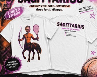 T-shirt med tennisspelare från SKYTTEN | RACQIX Zodiac Graphic Tee