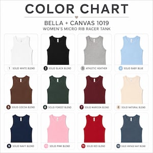Custom Embroidered Ribbed Tank Top, Personalized Name Tank, Custom Quote Shirt, Minimalist Embroidered Crop Tank bild 6