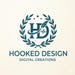 HookedDesignCrafts store logo