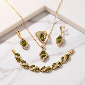 olive green dress jewelry Gold Necklace with Dark Green Dress Outfits (9 ideas & outfits)