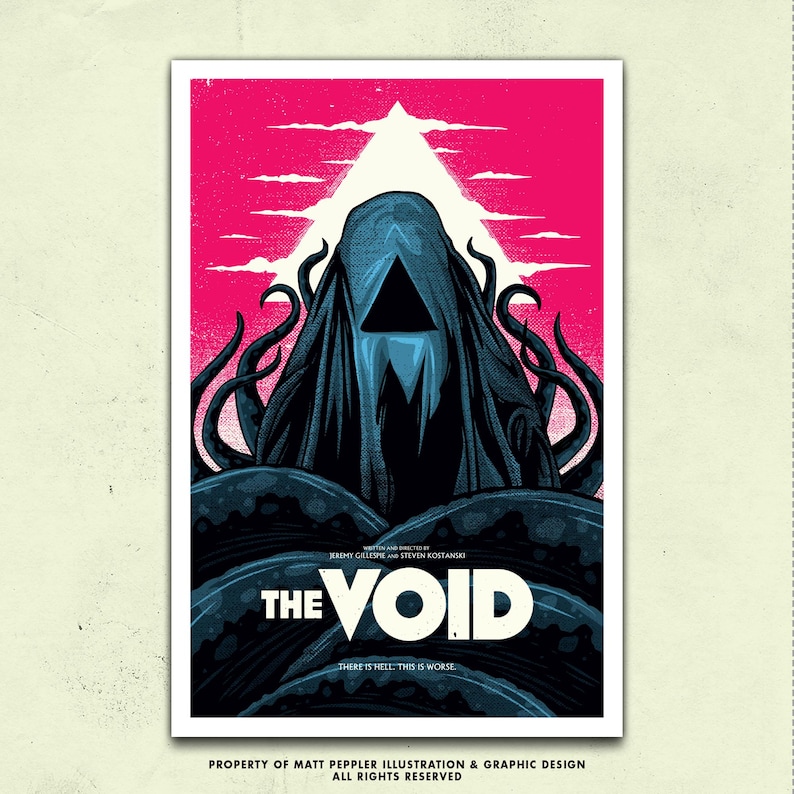 The Void Movie Poster | Cosmic Horror Wall Art | Lovecraftian Cult ...