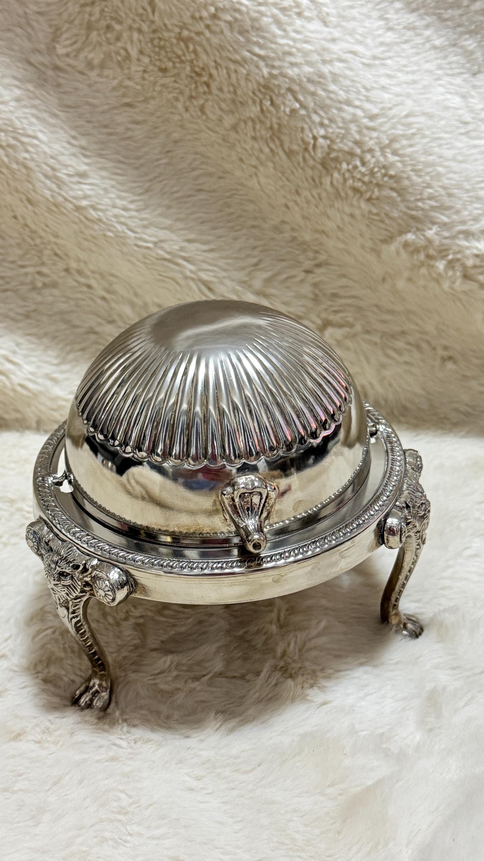 Roll Top Caviar Dish - Etsy