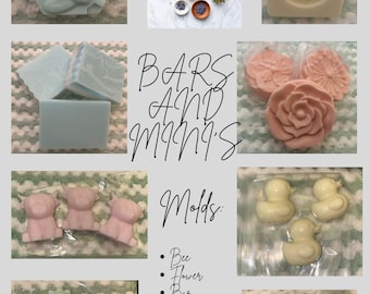 Bars and mini soaps