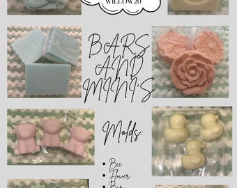 Soap Bars and Mini's