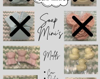 Mini Soap Animals (3 pack)